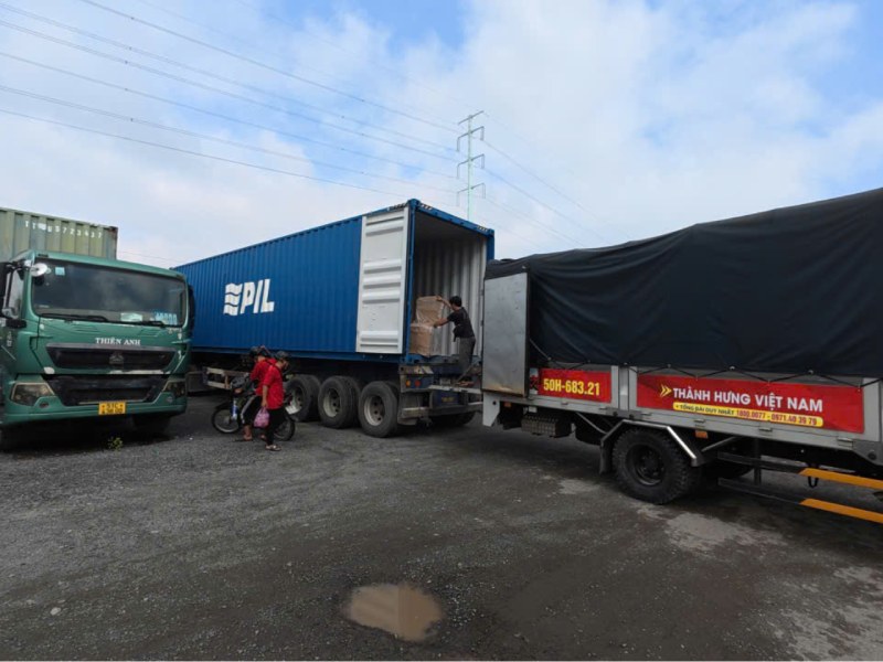 chuyển nhà bắc nam bằng container