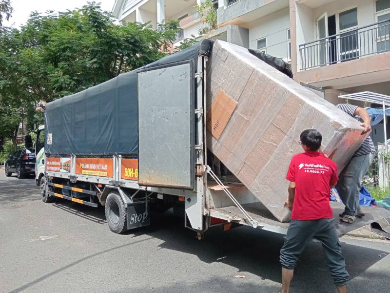 chuyển nhà liên tỉnh bằng xe tải 10 tấn