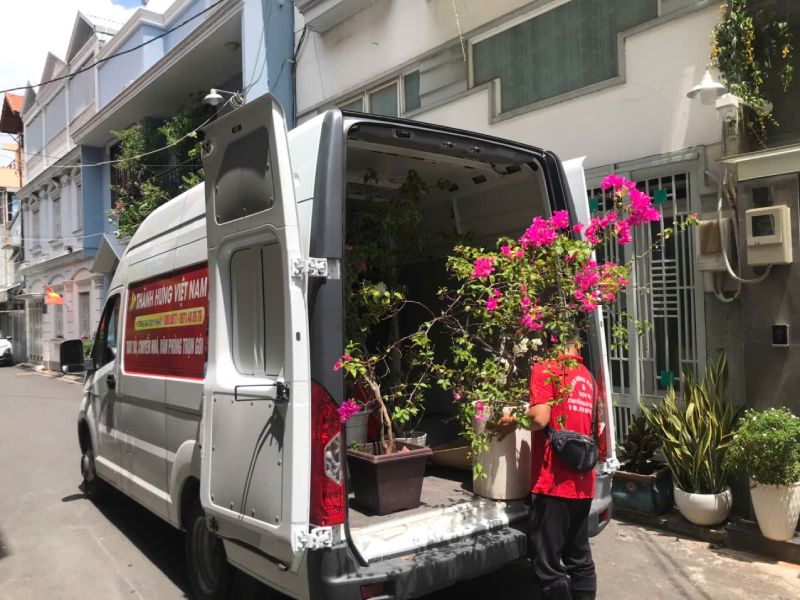 đặt lịch chuyển nhà dễ dàng