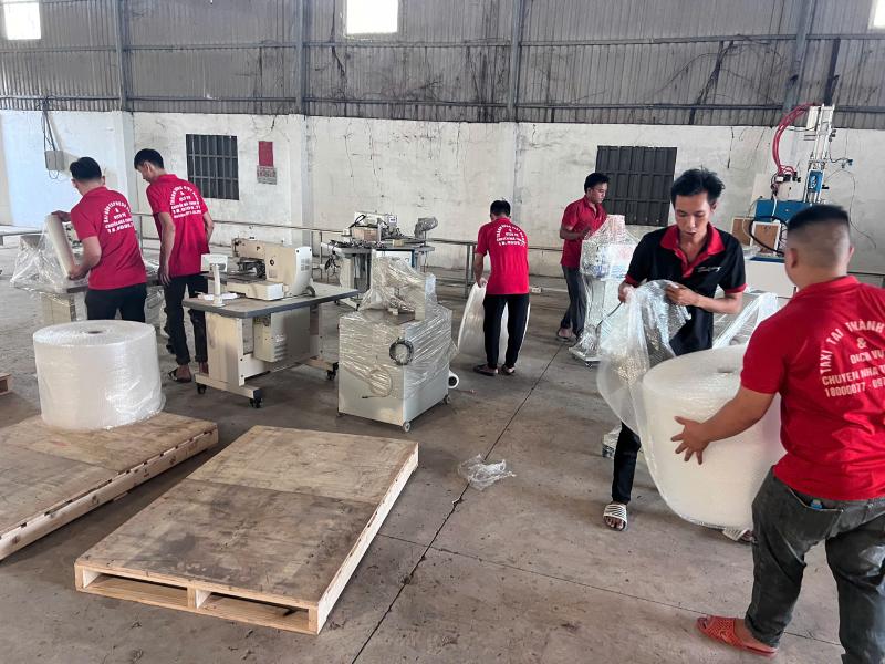 vận hành chạy thử máy móc