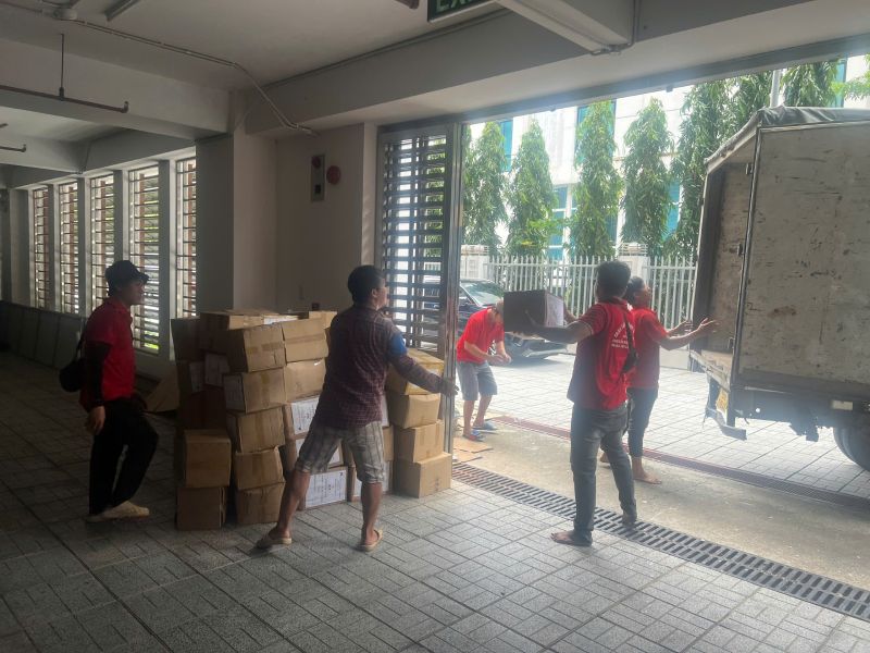 đóng hàng container